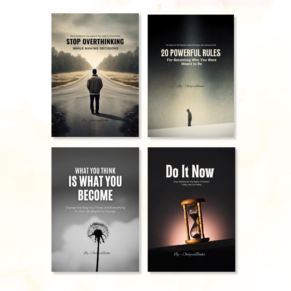 Decision & Mindset Mastery Collection – 4 Book Set