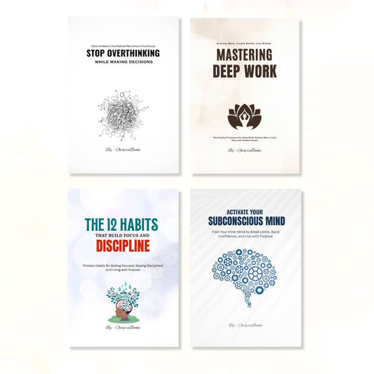 Ultimate Self-Help Bundle – Pack of 4 Books