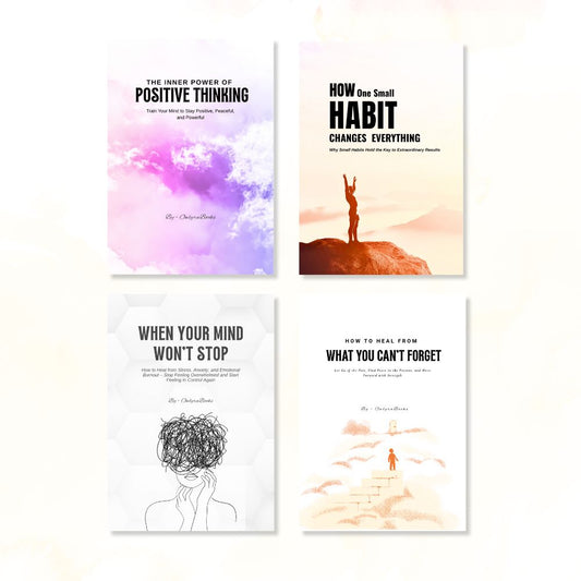 Emotional Freedom & Mind Mastery – 4 Book Set
